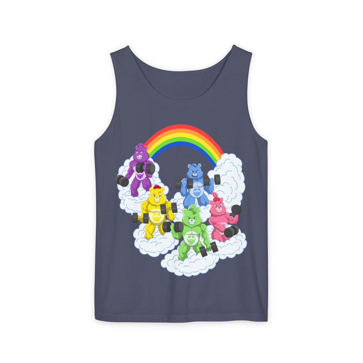 Curl Bears Comfort Tank Top