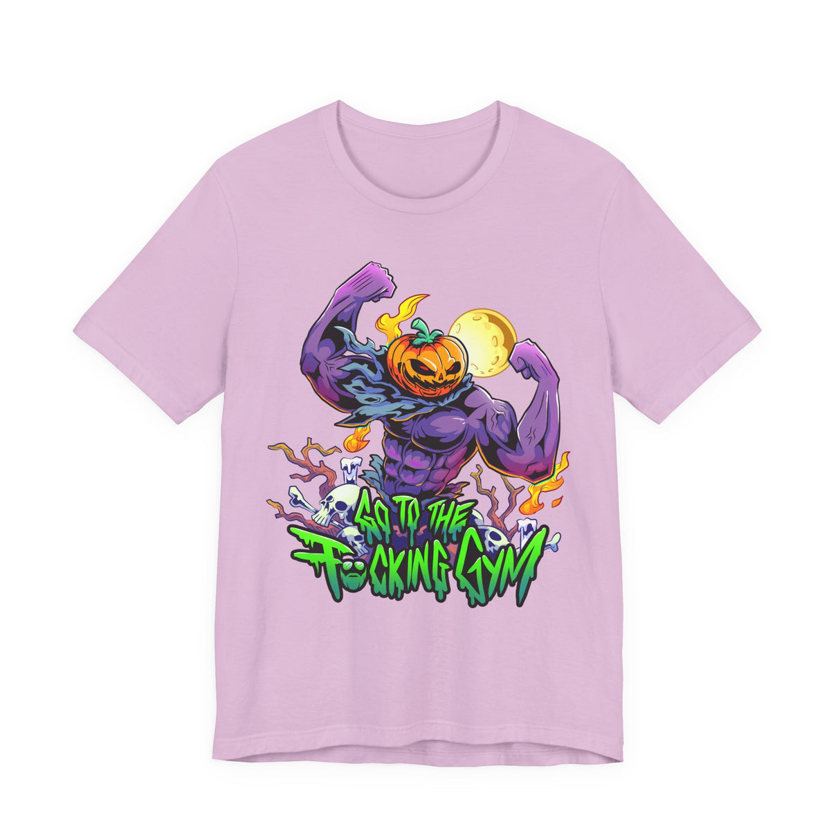 Pumpkin Head Go To The F*cking Gym T-Shirt