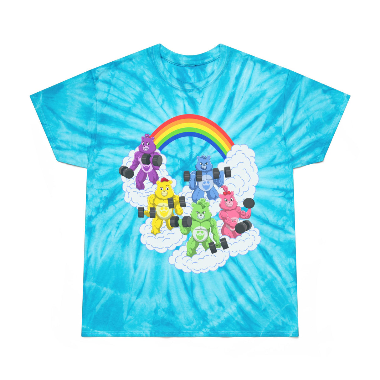 Curl Bears Tie-Dye T-Shirt