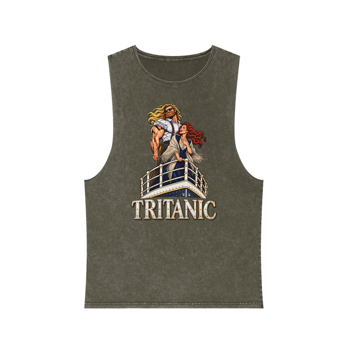 Tritanic Stonewash Tank Top
