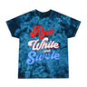 Red, White and Swole (Groovy) Tie-Dye T-Shirt