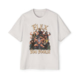 Flex You Fools Heavy Oversized Tee