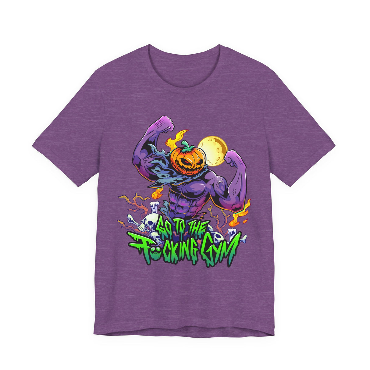 Pumpkin Head Go To The F*cking Gym T-Shirt