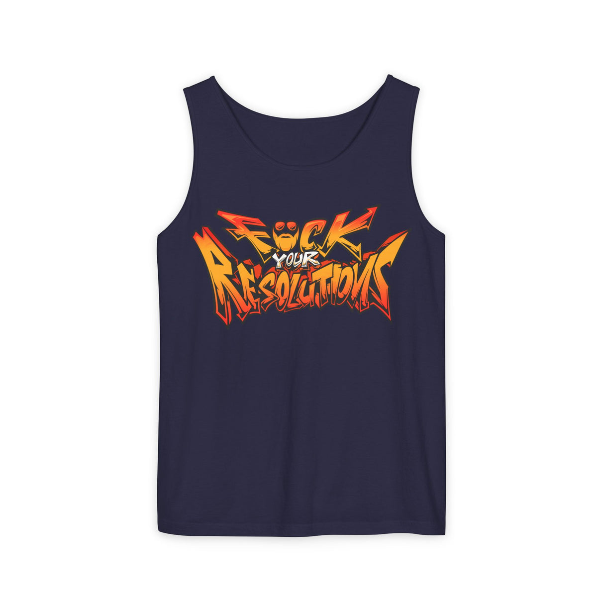 F*ck Your Resolutions (Graffiti) Comfort Tank Top