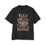 Flex You Fools Heavy Oversized Tee