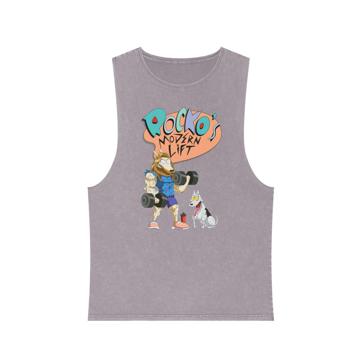 Rocko's Modern Lift Stonewash Tank Top
