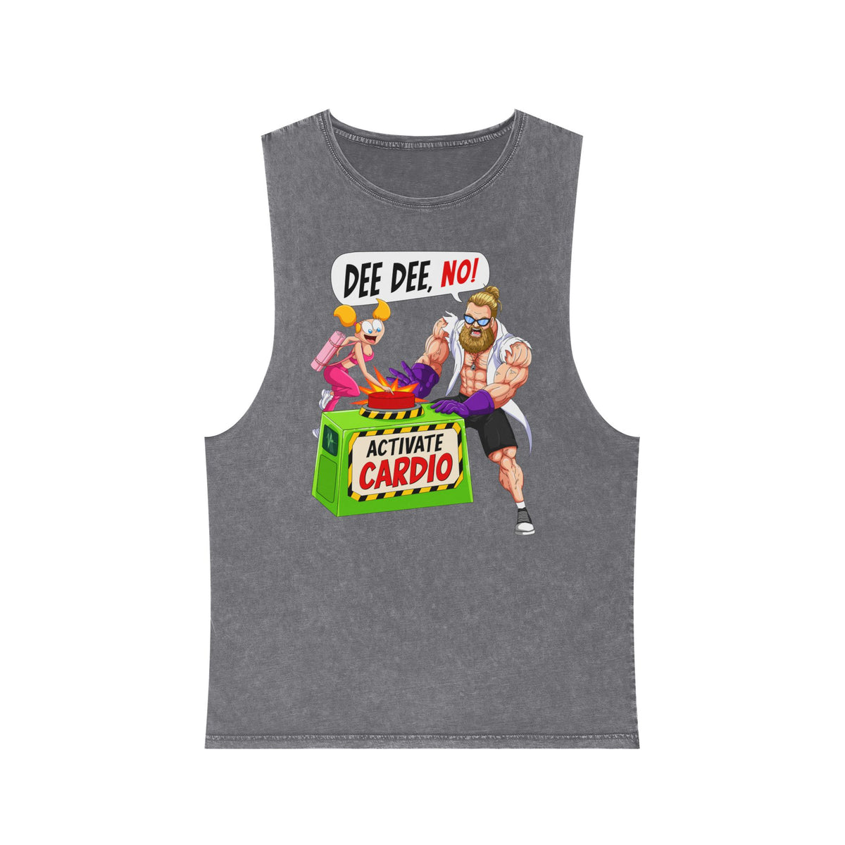 Papa Swolio's Laboratory Stonewash Tank Top
