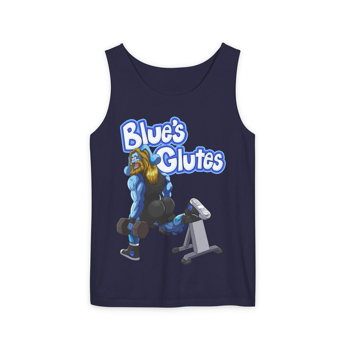 Blues Glutes Comfort Tank Top