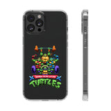 Teenage Mutant Lifting Turtles Clear Case for iPhone