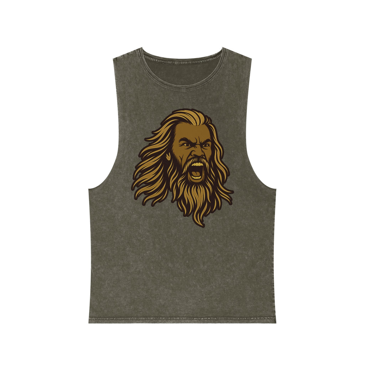 Mane Gains Stonewash Tank Top