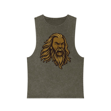 Mane Gains Stonewash Tank Top