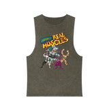 Aaahh!!! Real Muscles Stonewash Tank Top
