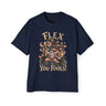 Flex You Fools Heavy Oversized Tee