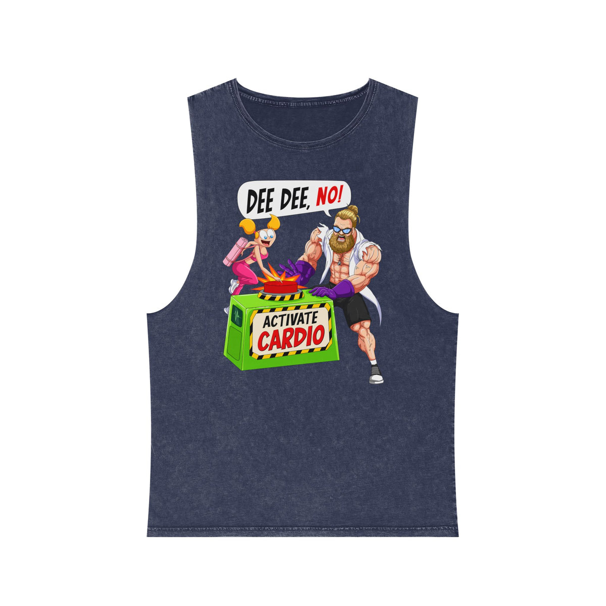 Papa Swolio's Laboratory Stonewash Tank Top