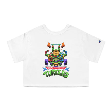 Teenage Mutant Lifting Turtles Loose Crop Top