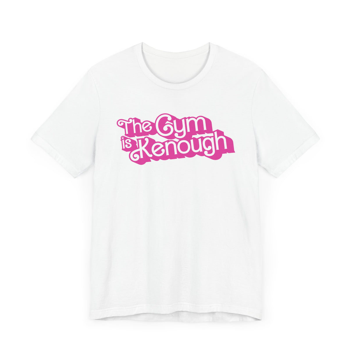 The Gym Is Kenough (Text) T-Shirt