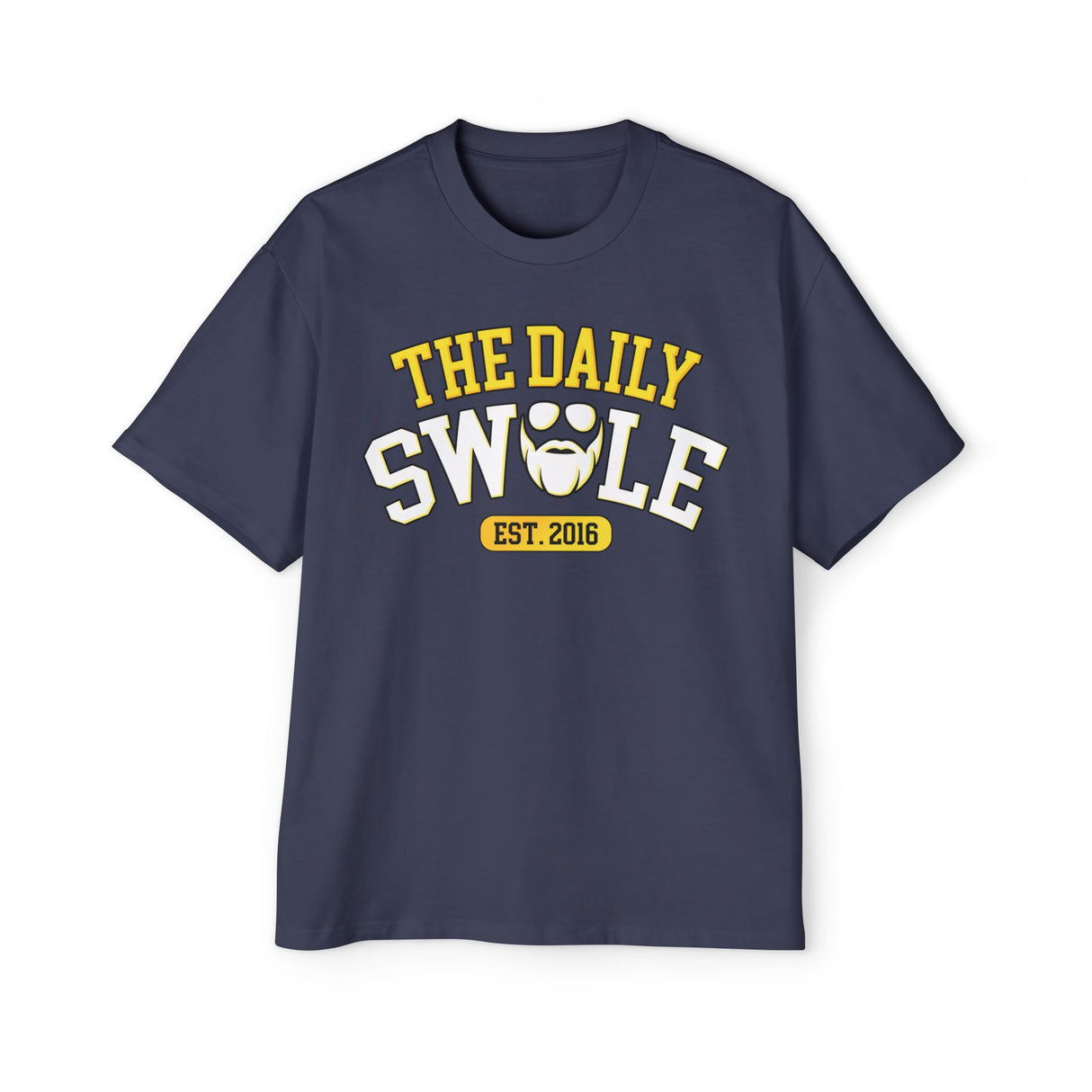 The Daily Swole est. 2016 Heavy Oversized Tee