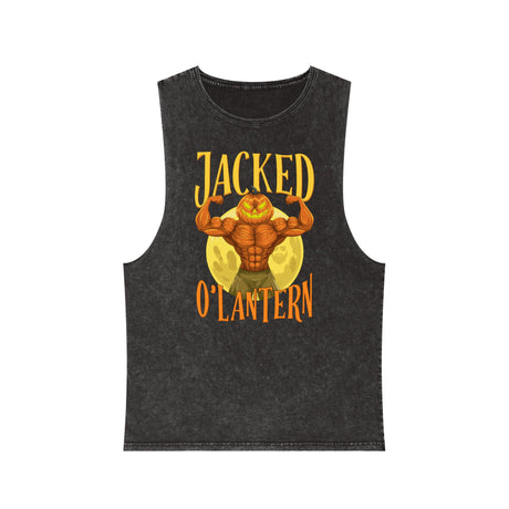 Jacked O'Lantern Stonewash Tank Top