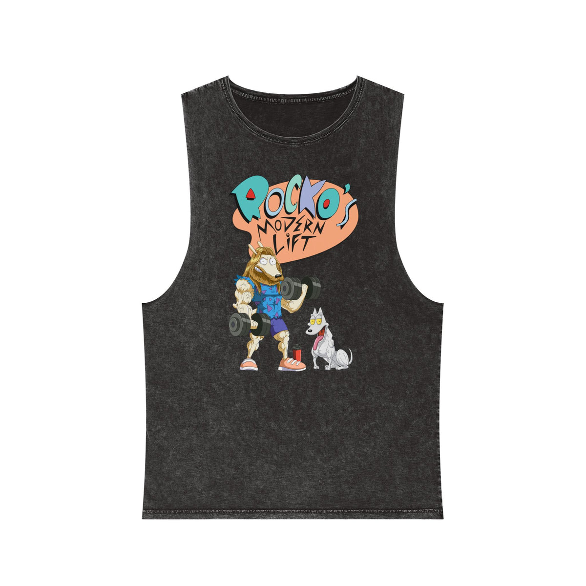 Rocko's Modern Lift Stonewash Tank Top