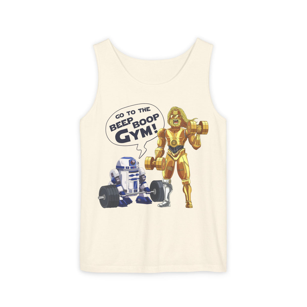 Go To The Beep Boop Gym Comfort Tank Top