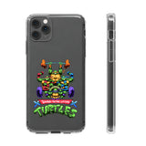 Teenage Mutant Lifting Turtles Clear Case for iPhone