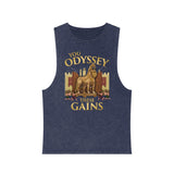 You Odyssey These Gains Stonewash Tank Top