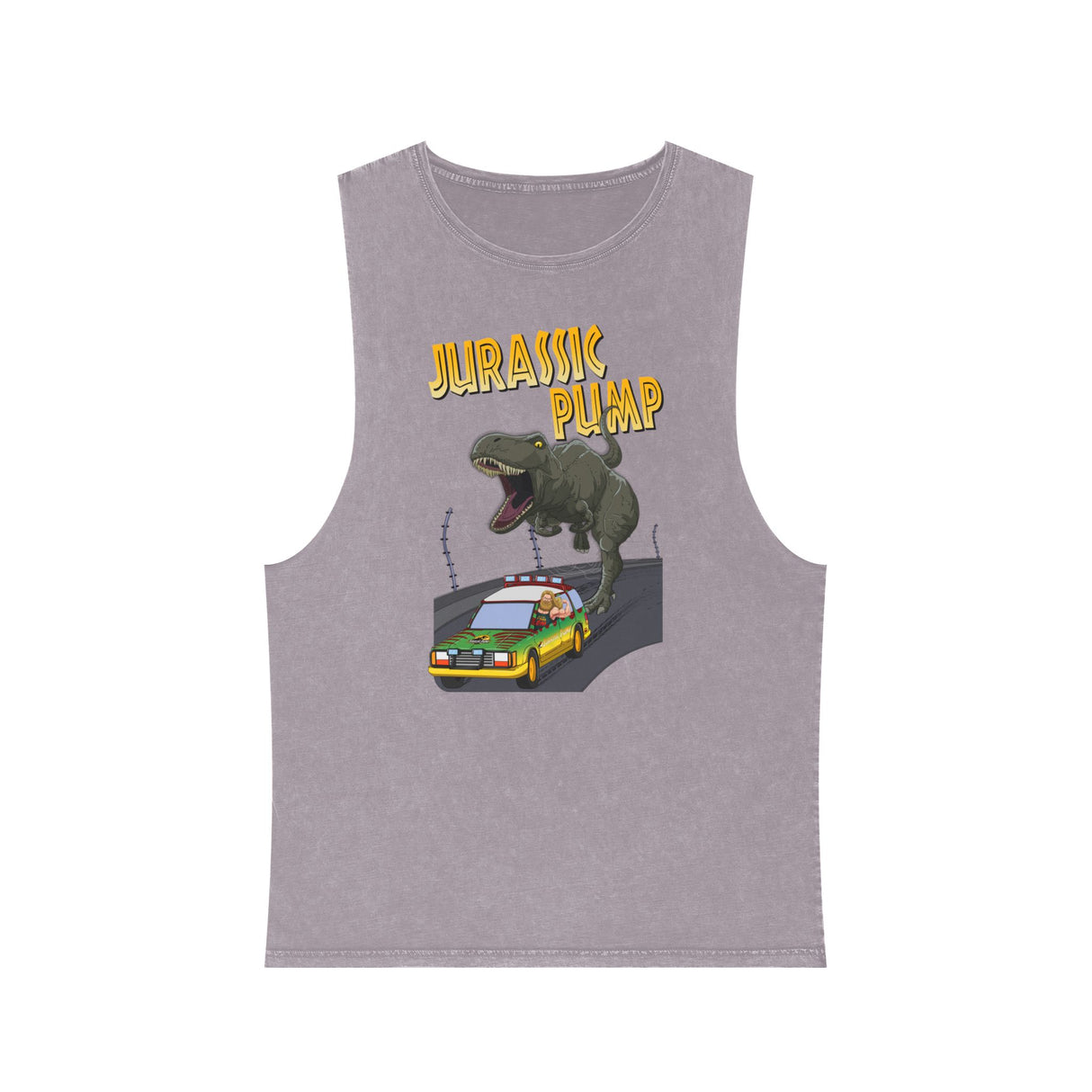 Jurassic Pump Stonewash Tank Top