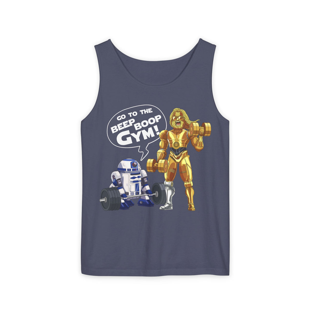 Go To The Beep Boop Gym Comfort Tank Top