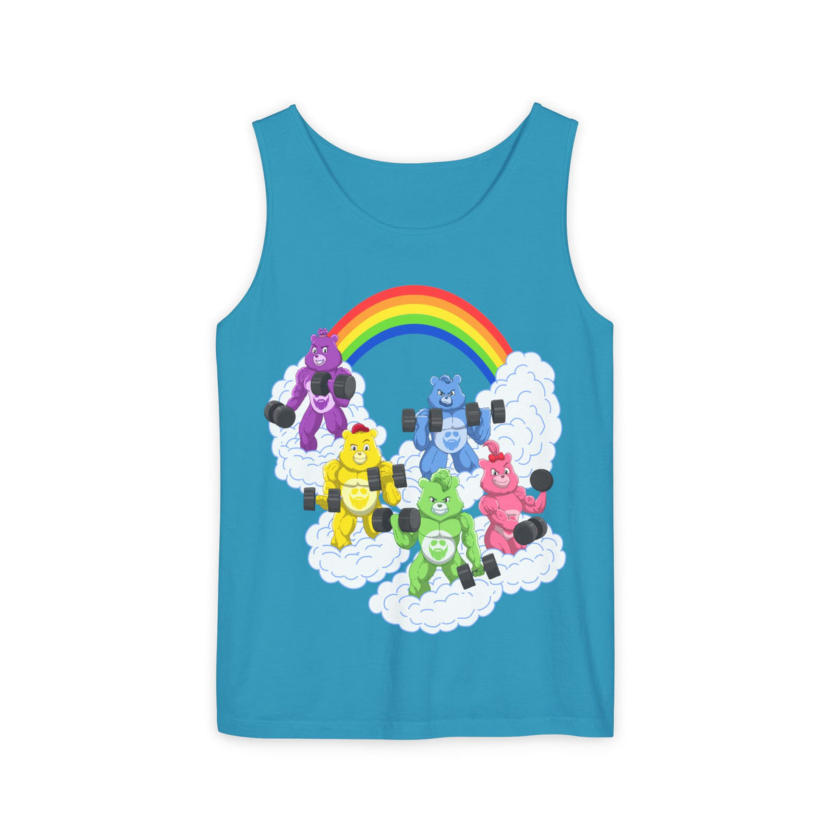 Curl Bears Comfort Tank Top