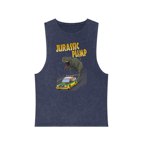 Jurassic Pump Stonewash Tank Top