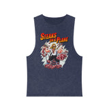 Steaks On a Plane Stonewash Tank Top