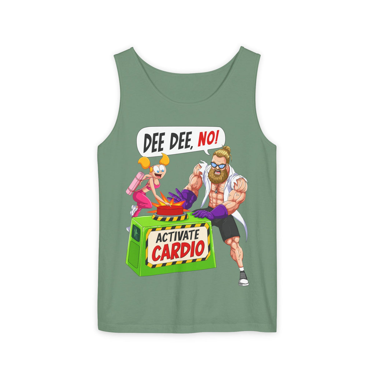 Papa Swolio's Laboratory Comfort Tank Top