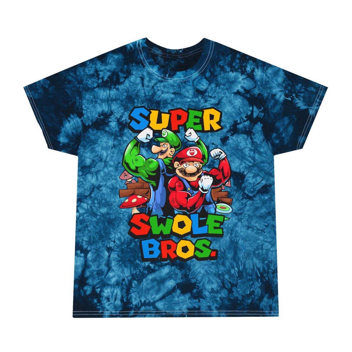 Super Swole Bros Tie-Dye T-Shirt