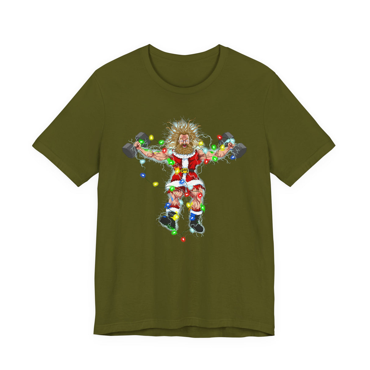 Papa Swolio's Christmas Gymcation T-Shirt