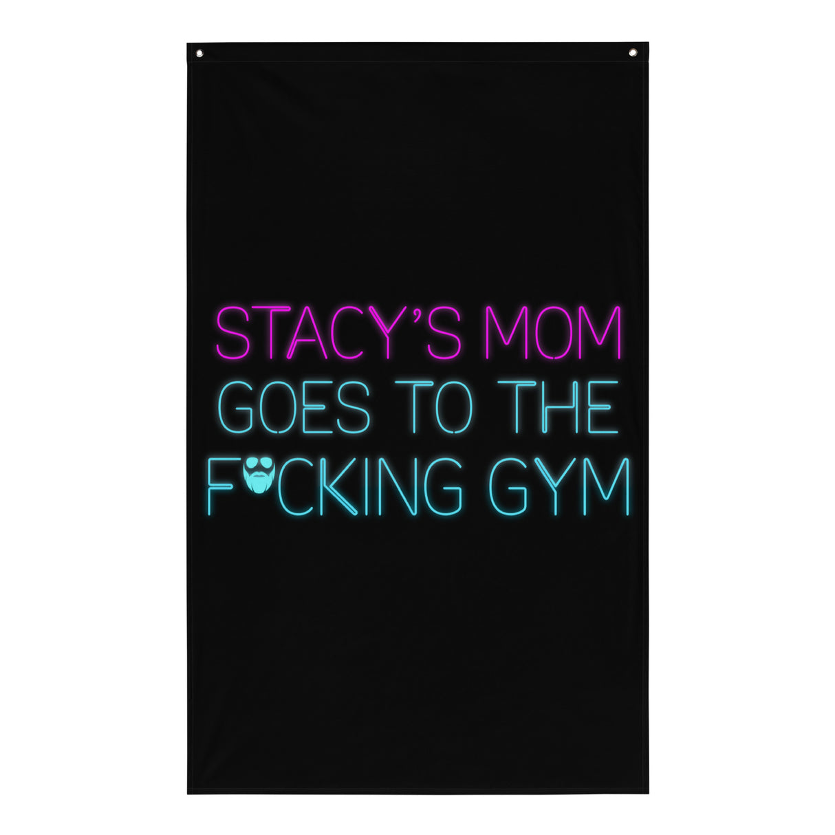 Stacy's Mom Goes To The F*cking Gym Flag