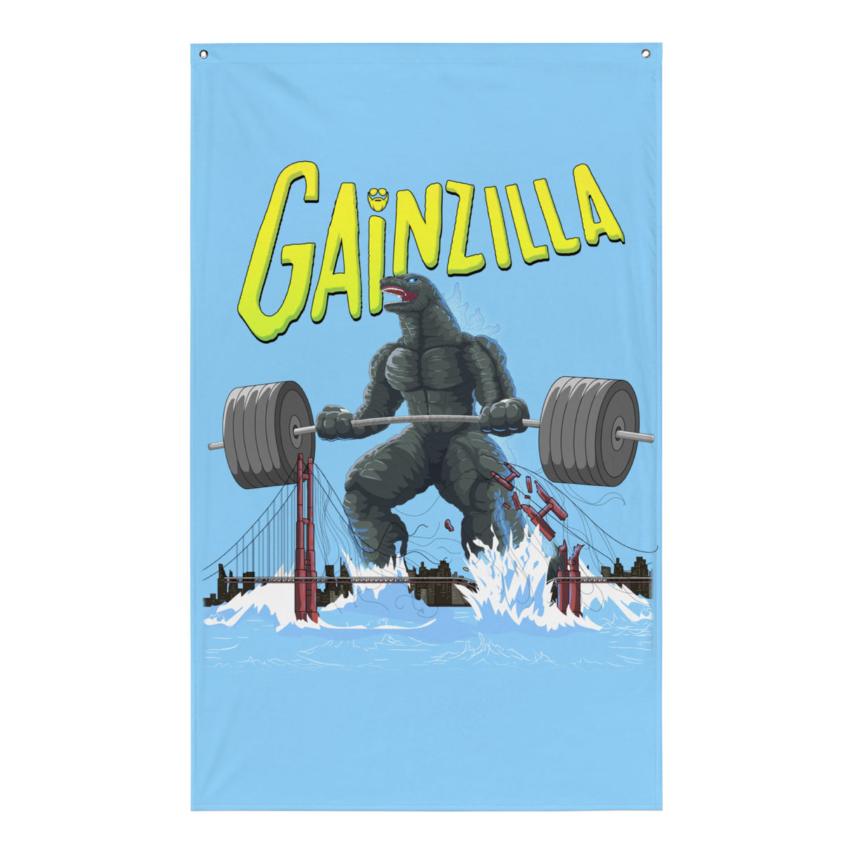 Gainzilla Flag