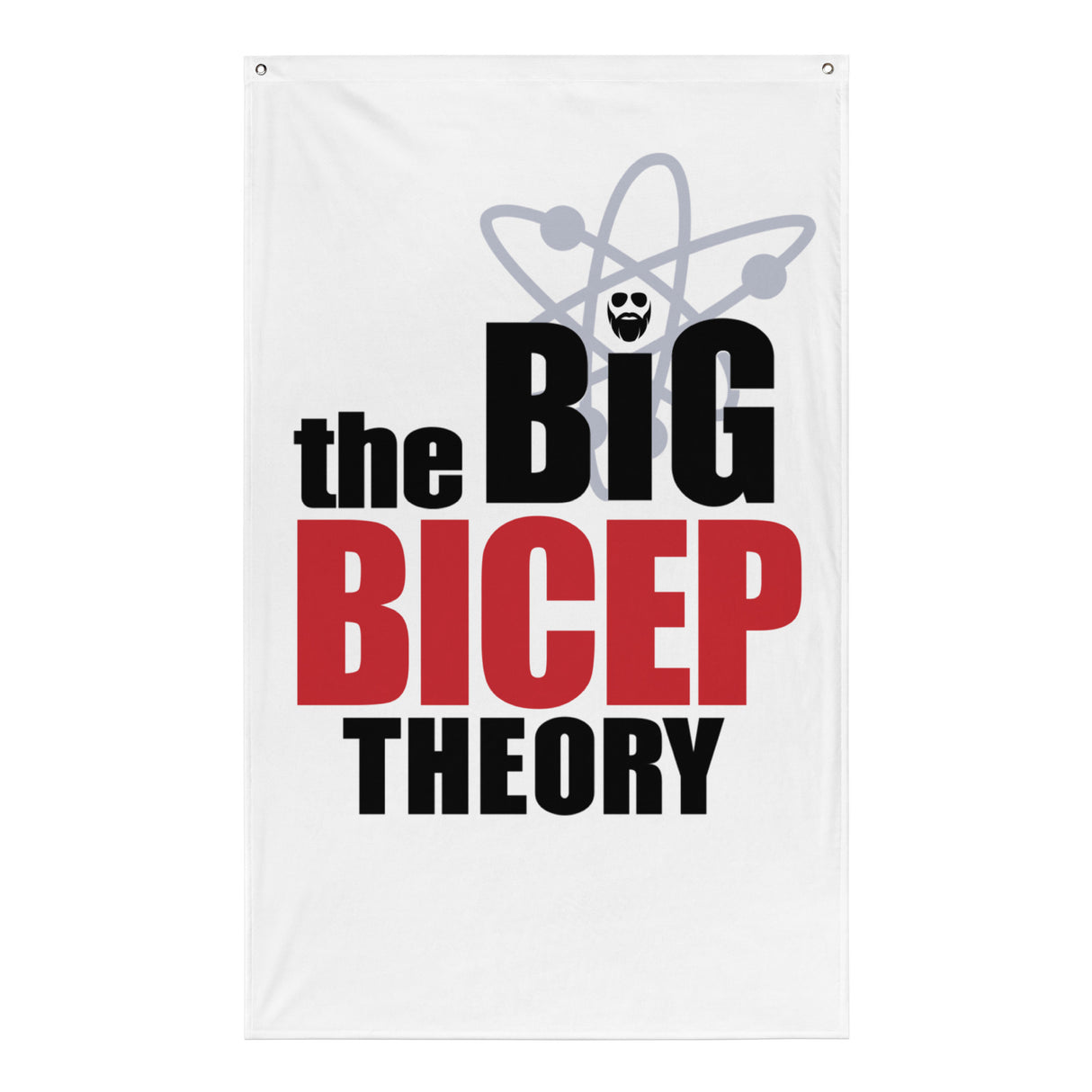 The Big Bicep Theory Flag