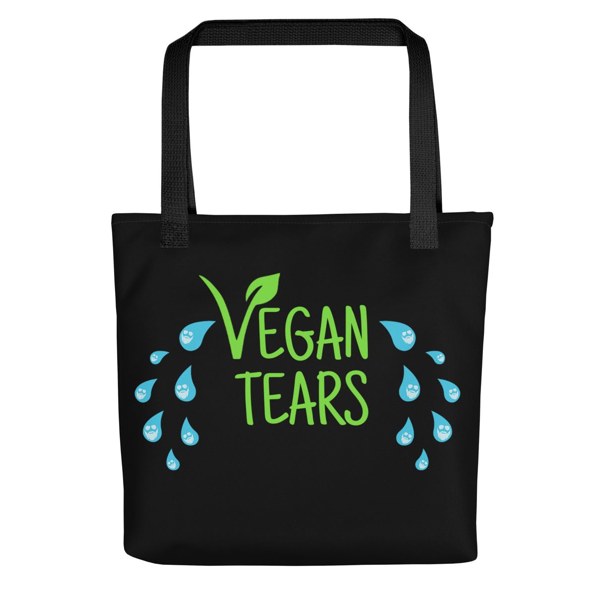 Vegan Tears Tote Bags