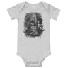 Han Swolio In Carbonite Baby Onesie