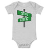 Corner of STFU and GTTFG Baby Onesie