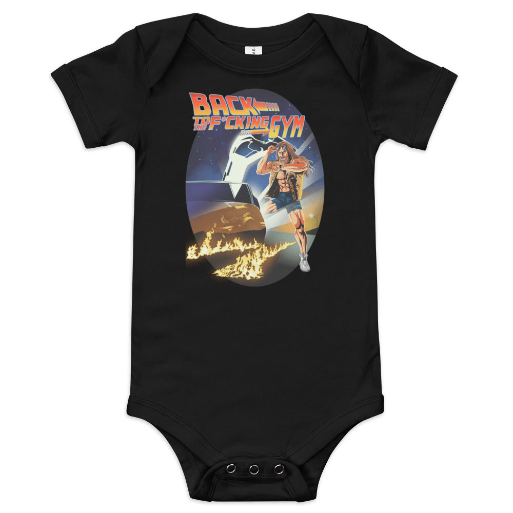 Back To The F*cking Gym Baby Onesie