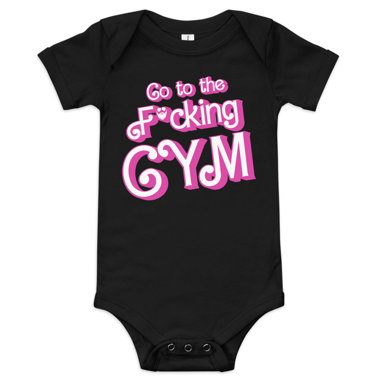 Go To The F*cking Gym (Barbie) Baby Onesie