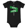 Corner of STFU and GTTFG Baby Onesie