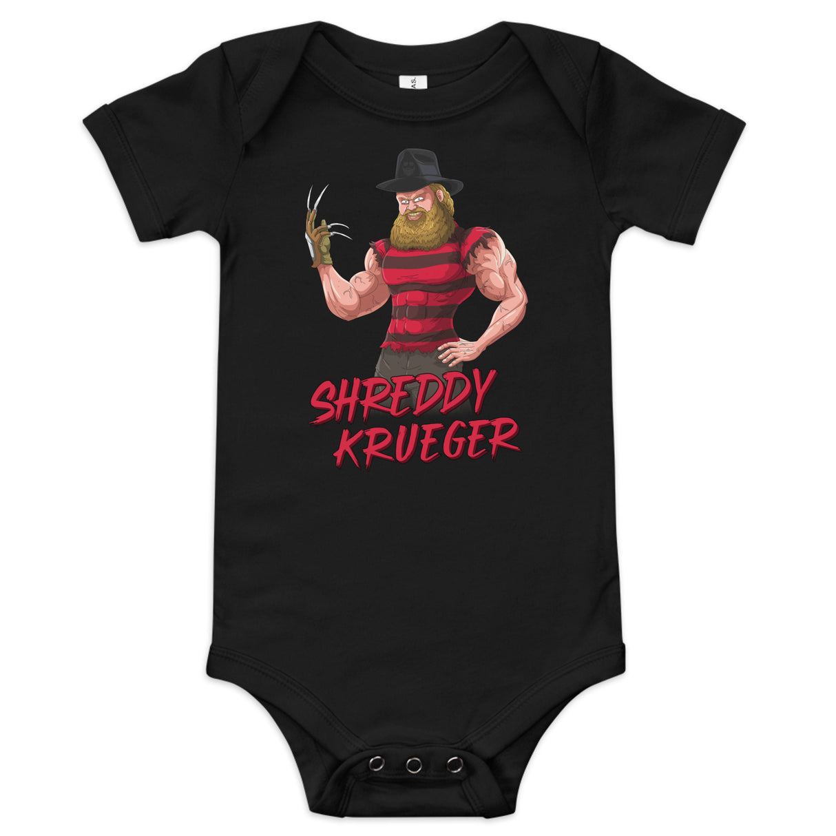 Shreddy Krueger Baby Onesie