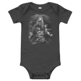 Han Swolio In Carbonite Baby Onesie