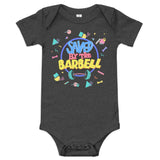 Saved By The Barbell Baby Onesie