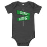 Corner of STFU and GTTFG Baby Onesie