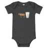 Bull Milk Baby Onesie