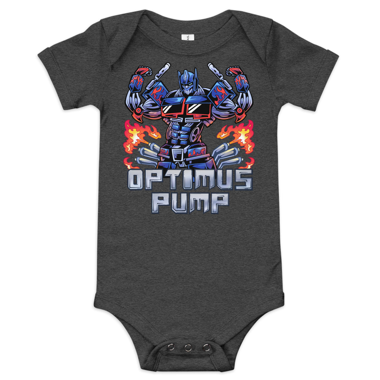 Optimus Pump Baby Onesie