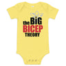 The Big Bicep Theory Baby Onesie